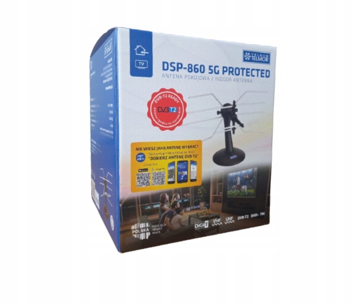 Antena wewnętrzna Telkom-Telmor DSP-860 5G Protected