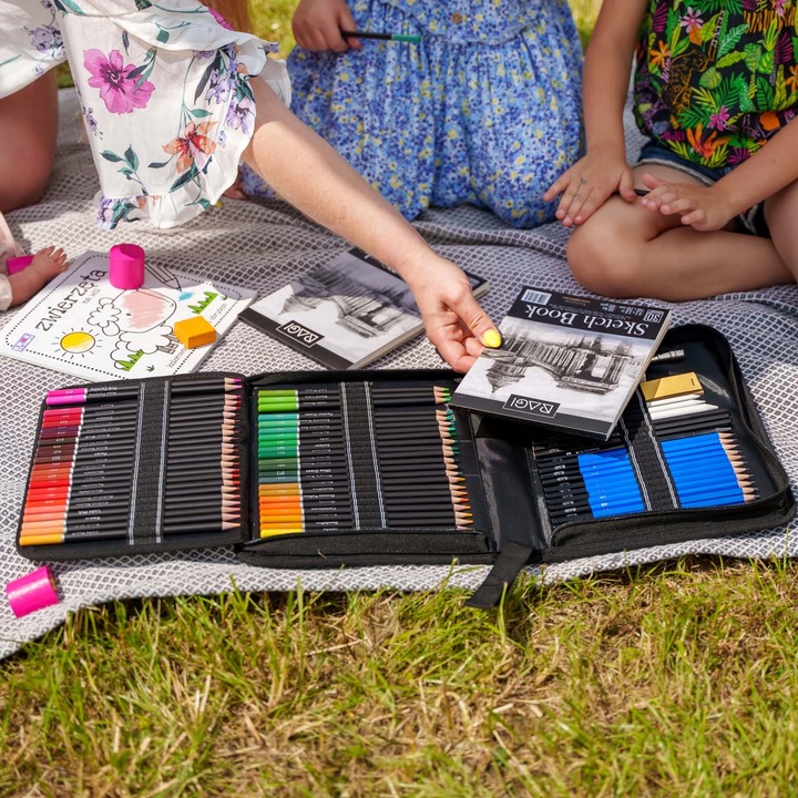 Zestaw Kredek Ołówkowych ARTYSTYCZNE PROFESJONALNE 100 Elementów