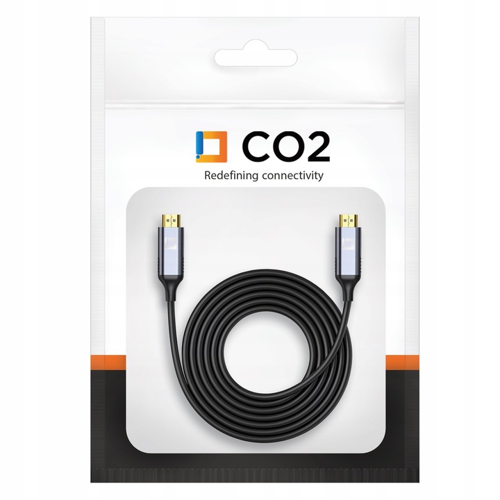 CO2 KABEL HDMI 2.1 PRZEWÓD HDMI - HDMI HDR eARC FULL HD 4K 120HZ 8K 60HZ 2M