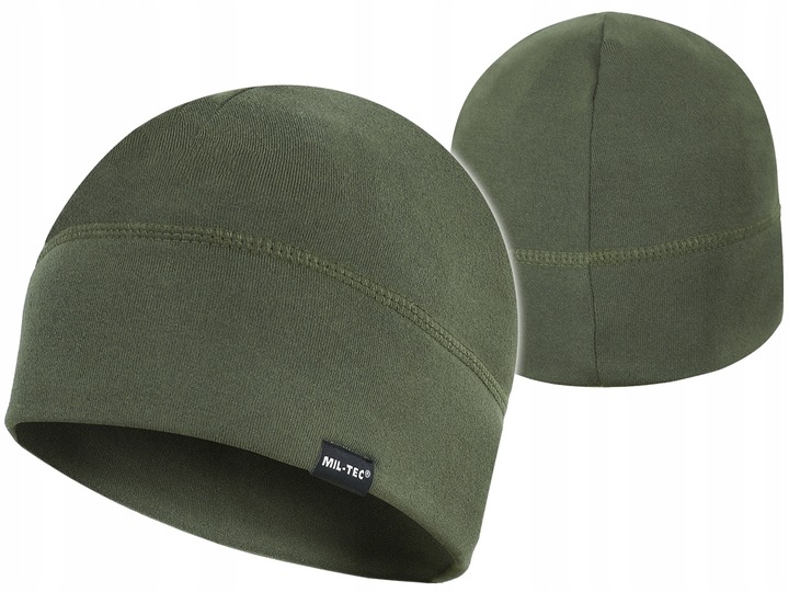 CZAPKA ZIMOWA TERMOAKTYWNA SPORTOWA MIL-TEC BEANIE SOFT POLAROWA OLIVE