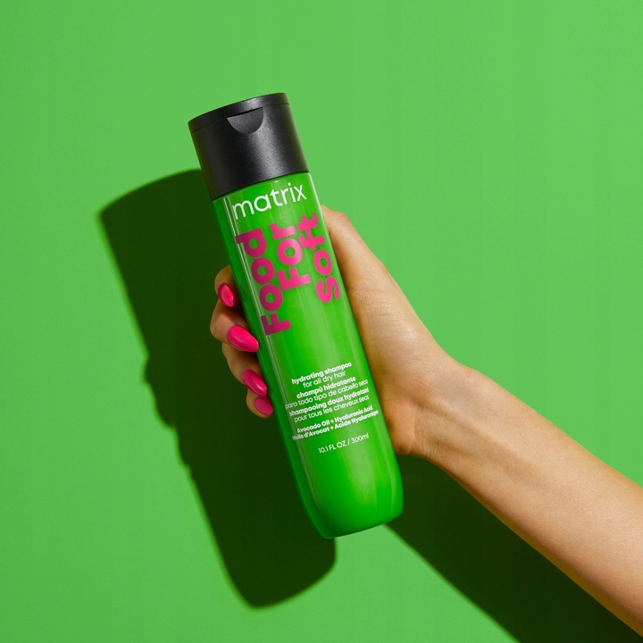 Matrix Food For Soft Oczyszczający, Nawilżający Szampon do włosów suchych