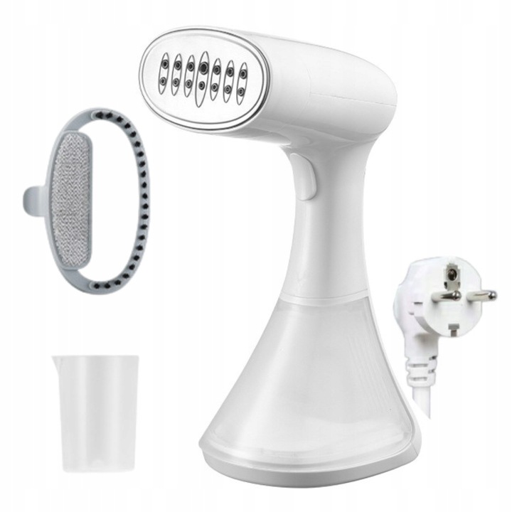 PAROWNICA RĘCZNA ŻELAZKO PAROWE DO UBRAŃ ZASŁON FIRANEK mocne STEAMER