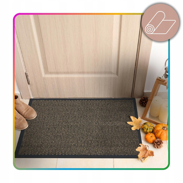 WYCIERACZKA POD DRZWI ZEWNĘTRZNA WEJŚCIOWA 80x120 DUŻA MATA DO BUTÓW