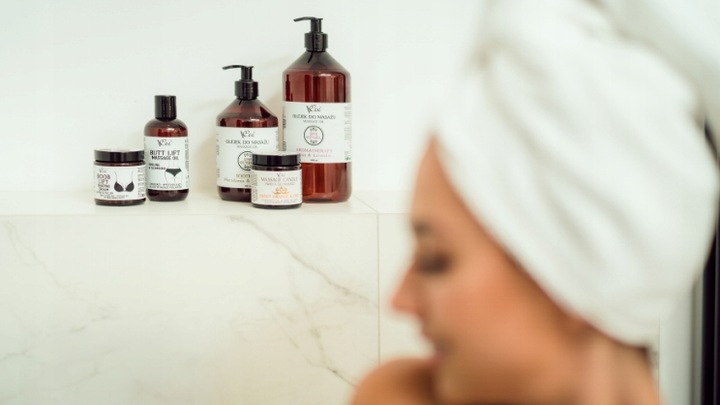 OLEJEK DO MASAŻU VCEE NATURALNY ROSE&LAVENDER 200 ML PRO