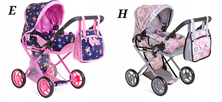 WÓZEK DLA LALEK 3w1 spacerowy głęboki LALKA BOBAS