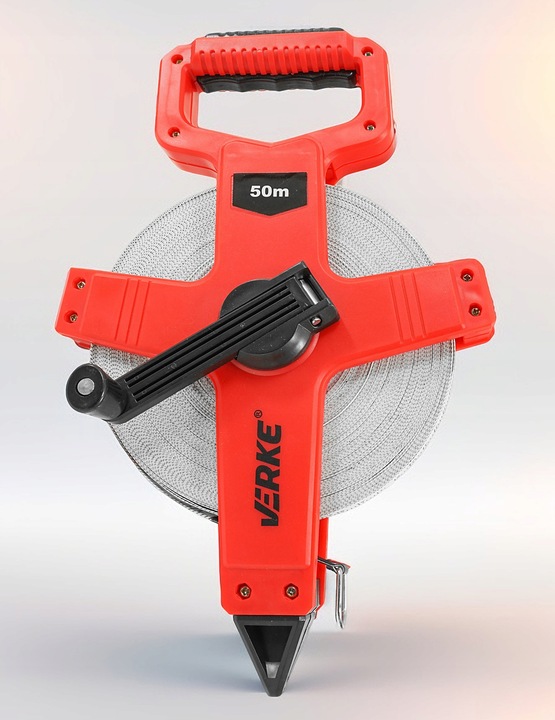 MIARA TAŚMA MIERNICZA METRÓWKA TAŚMOWA ZWIJANA MIARKA Z UCHWYTEM