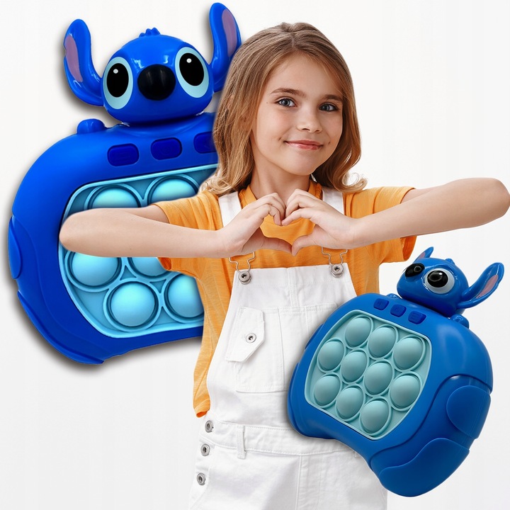 GRA POP IT POPIT STICH GAME ELEKTRYCZNA ZRĘCZNOŚCIOWA + 3 BATERIE GRATIS