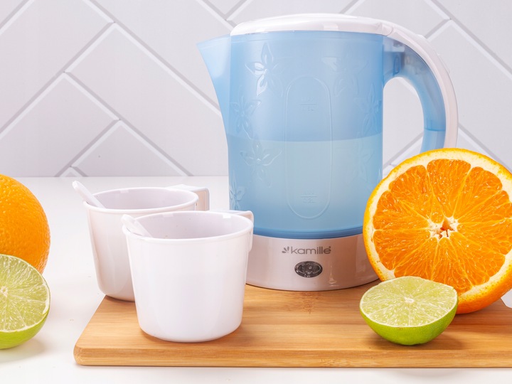 CZAJNIK ELEKTRYCZNY TURYSTYCZNY PRZENOŚNY MAŁY 0,6 L MOCNY 650 W