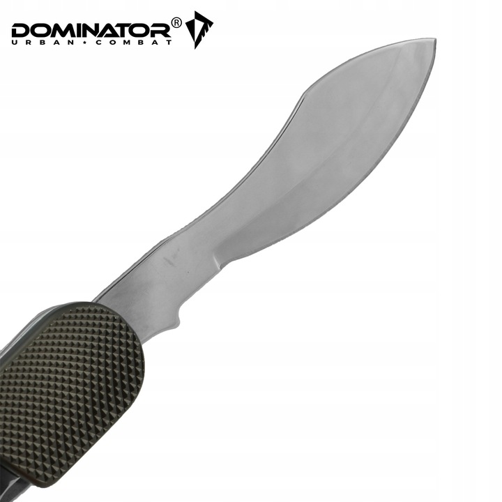 Niezbędnik Turystyczny DOMINATOR sztućce nóż składany łyżka widelec olive