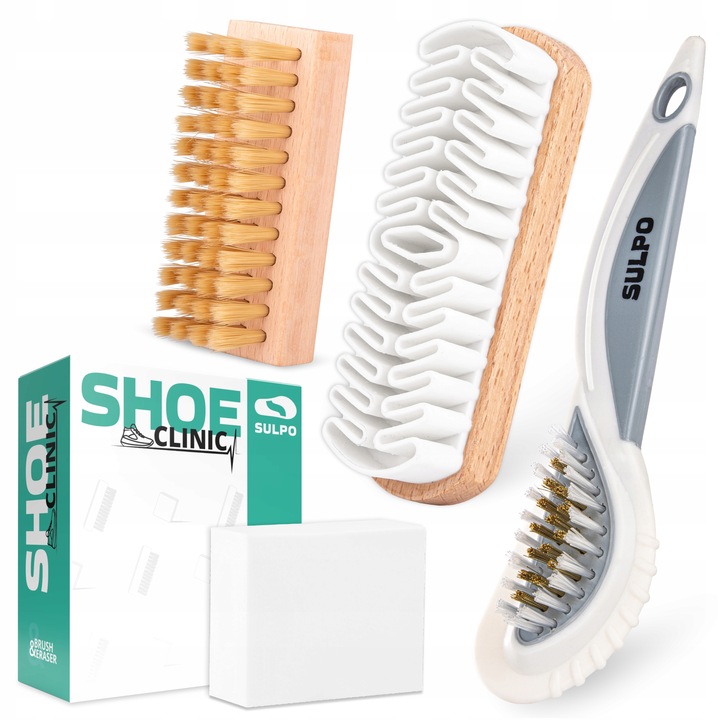 Pielęgnacja Obuwia – Profesjonalny zestaw do zamszu, nubuku i skóry