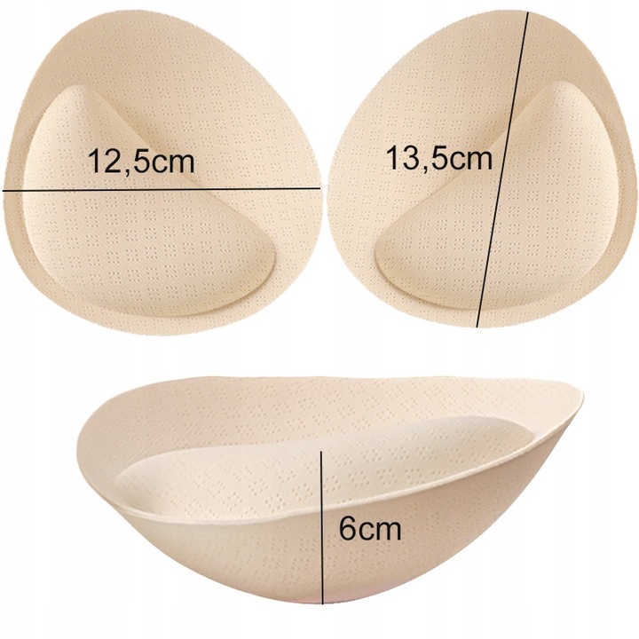 WKŁADKI PUSH UP STRÓJ KĄPIELOWY BIUSTONOSZ BIKINI nr Ws17_b