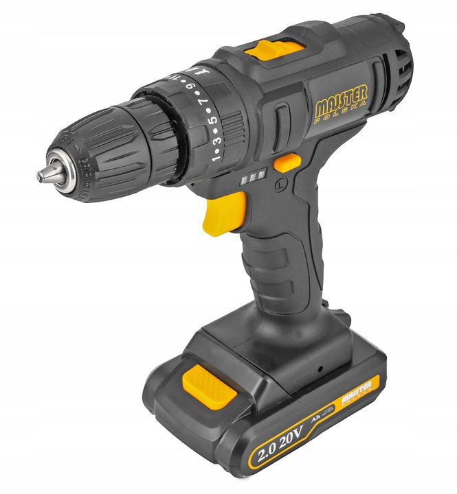 WIERTARKO Wkrętarka UDAROWA akumulatorowa 20V Li-Lon 2x AKU MP0423