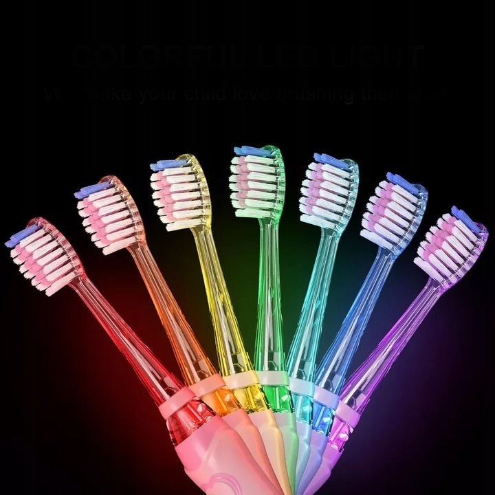 Soniczna Szczoteczka do Zębów dla Dzieci SEAGO SG-977 Zielona 4