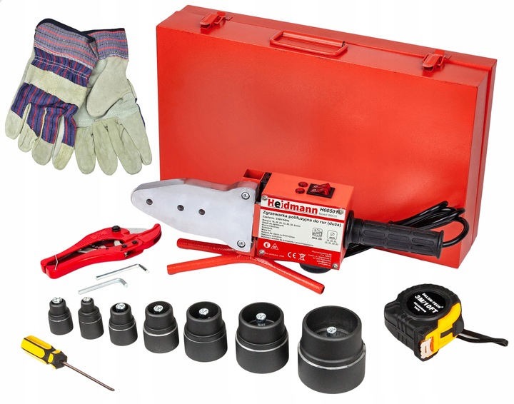 ZGRZEWARKA POLIFUZYJNA ZGRZEWARKI DO ZGRZEWANIA RUR PP MATRYCE 16-63