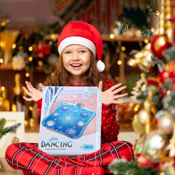 Mata Taneczna Non-Slip Z Bluetooth 5 Trybami Frozen Dla Dzieci