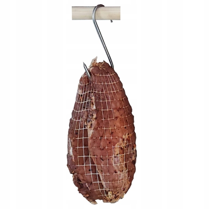 Hak haczyk wędzarniczy do wędzenia wędlin fi 5mm S/14,5cm 10 sztuk ZUT