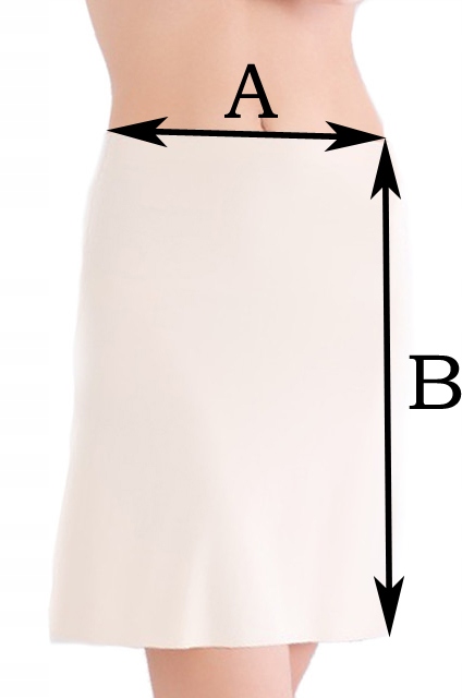 PÓŁHALKA damska pod sukienkę JULIMEX Elegancja Komfort Doskonała Jakość M