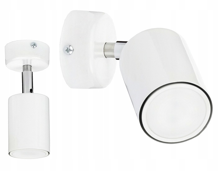 LAMPA sufit KINKIET ŚCIENNY regulowany SPOT 1 GU10