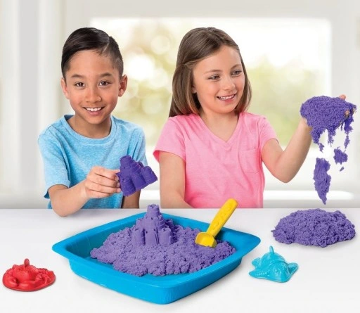 PIASEK KINETYCZNY 3kg BASEN FOREMKI zestaw 30el.