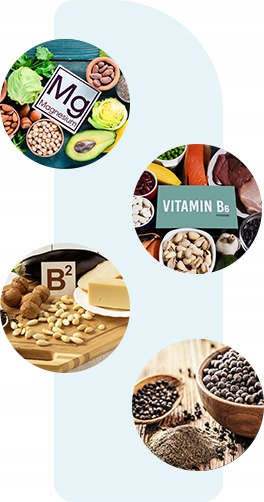 Naturell Magnez Organiczny Witamina B6 B2 100 kapsułek