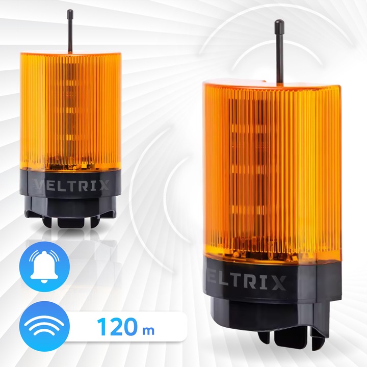 Napęd bramy dwuskrzydłowej WIFI ZESTAW 2x2m 400kg + 4 piloty + lampa LED