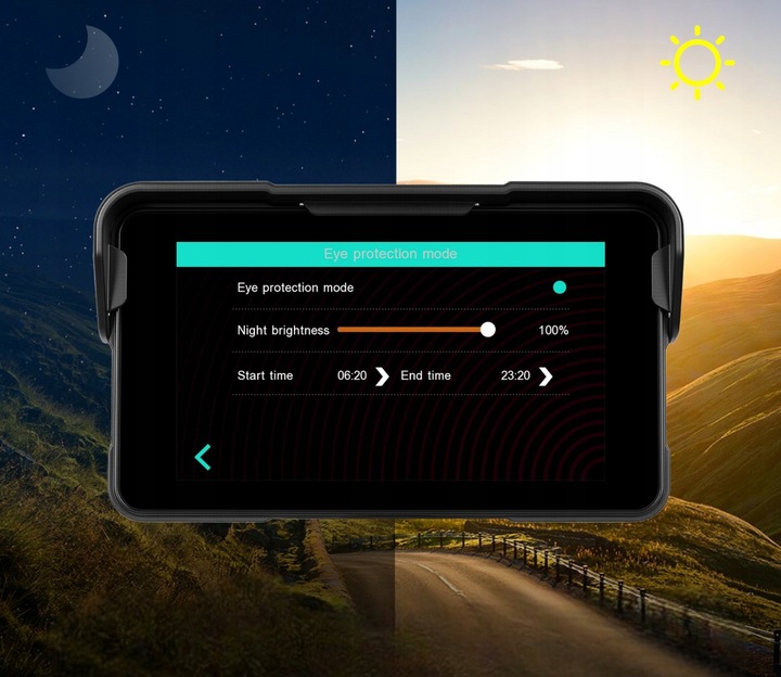 TABLET STACJA MOTOCYKLOWA MULTIMEDIALNA NAWIGACJA CARPLAY ANDROID AUTO