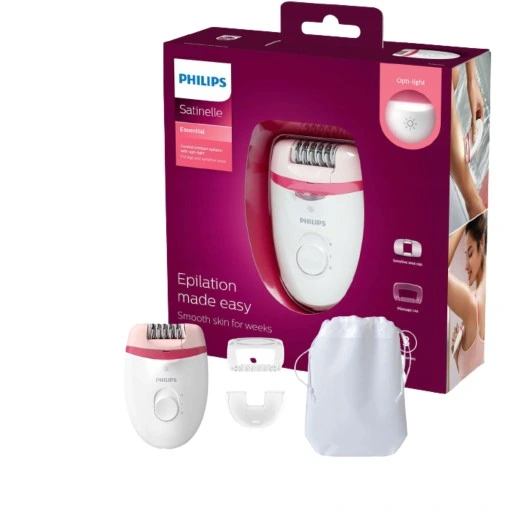Depilator Philips Satinelle Essential +akcesoria