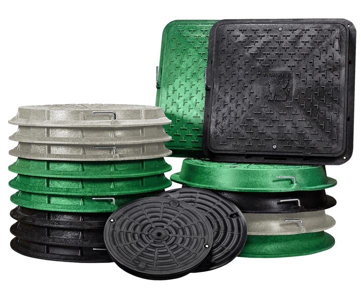 Pokrywa Właz do Szamba Studni Ø800/600 BabylonPlast 5 Tonowy