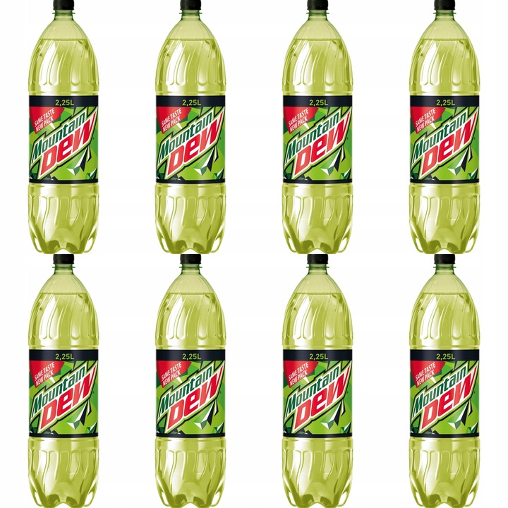 8x Mountain Dew 2,25l napój gazowany cytrusowy