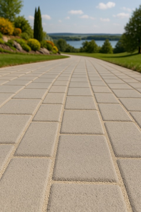 PIASEK KWARCOWY Premium ZASYPKA FUGA DO KOSTKI BRUKOWEJ Suchy 25 kg