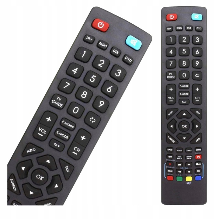 Pilot TV Sharp Aquos PODCZERWIEŃ LED DO TELEWIZORA SHARP DO TV SUPER