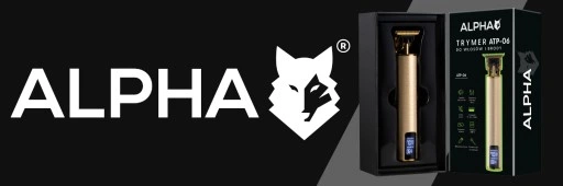 MASZYNKA TRYMER DO STRZYŻENIA GOLENIA WŁOSÓW BRODY ALPHA