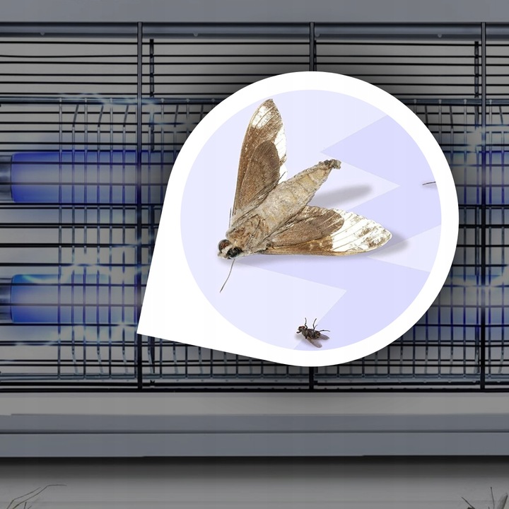 LAMPA OWADOBÓJCZA UV na komary muchy owady itp. DUŻA MOCNA BARDZO