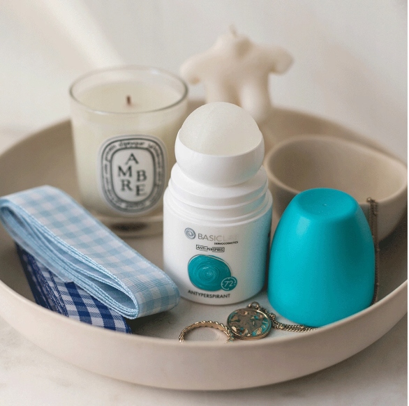 BASICLAB Antyperspirant 72h 60 ml Efektywna Ochrona Przed Poceniem