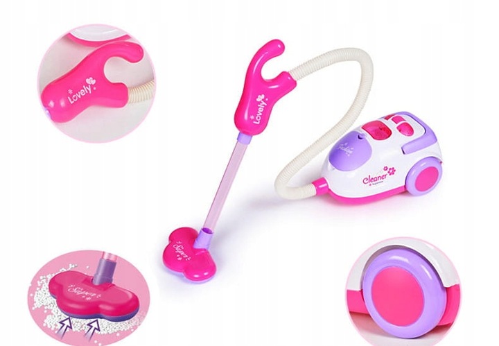 ZESTAW WÓZEK SPRZĄTAJĄCY ODKURZACZ DŹWIĘKI + AKCESORIA