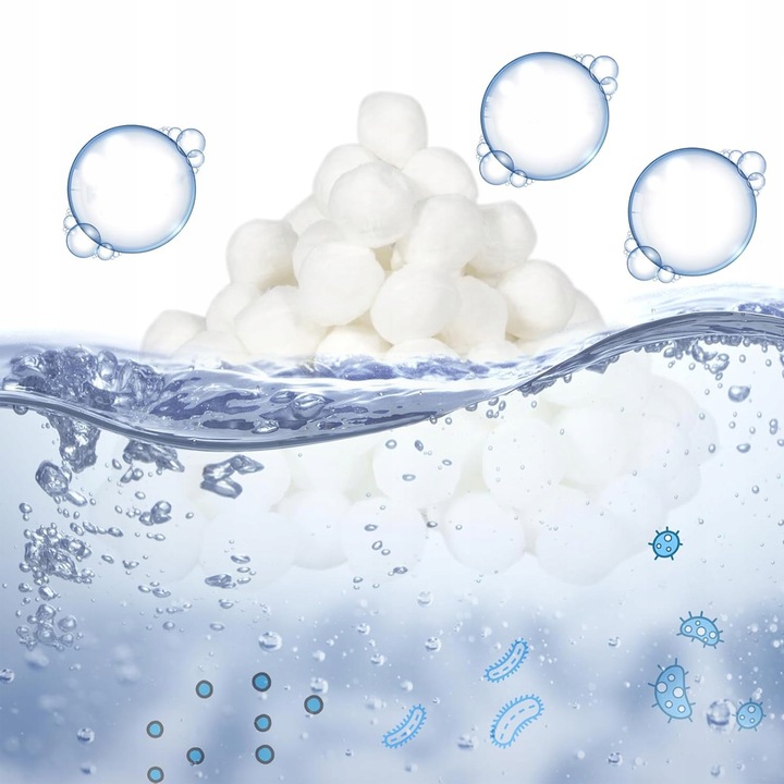 KULKI FILTRACYJNE DO BASENU POMP PIASKOWYCH WKŁAD DO POMPY BASENOWEJ