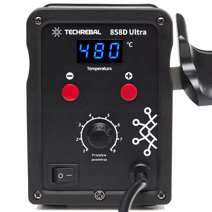 SPAWARKA do PLASTIKU Techrebal 858D ULTRA 750W spoiwo PP DYSZA BUT gratis