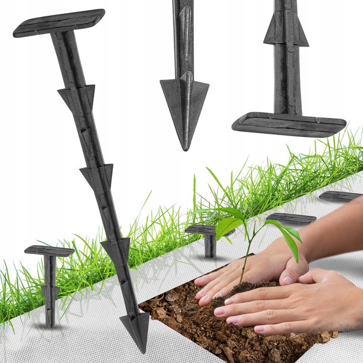 Szpilki/kołki do agrowłókniny kotwa 100szt x 200mm