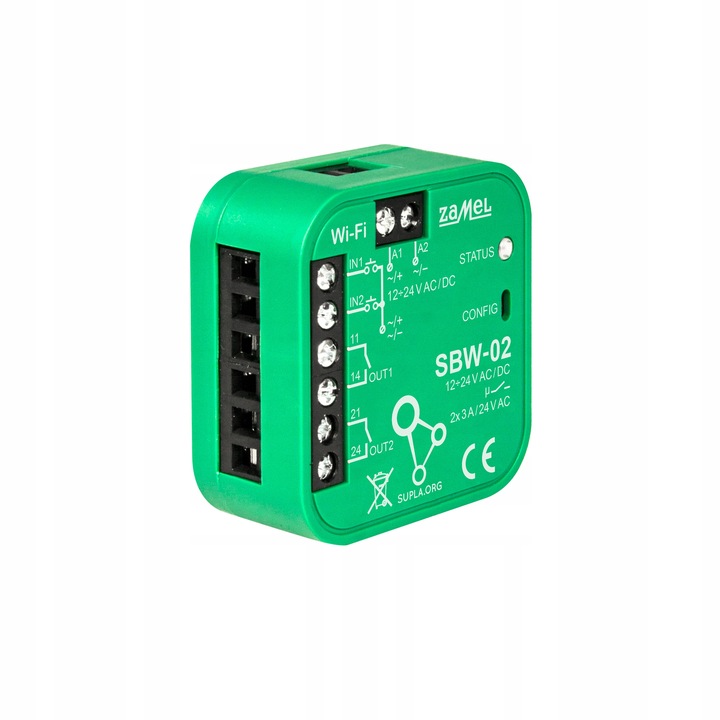 Sterownik WiFi Zamel SUPLA sterownik bramowy inteligentny dom Wi-Fi