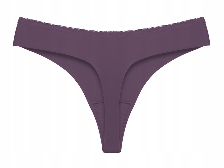 6x Bezszwowe cięte laserowe stringi majtki damskie nieodzanczające kolory