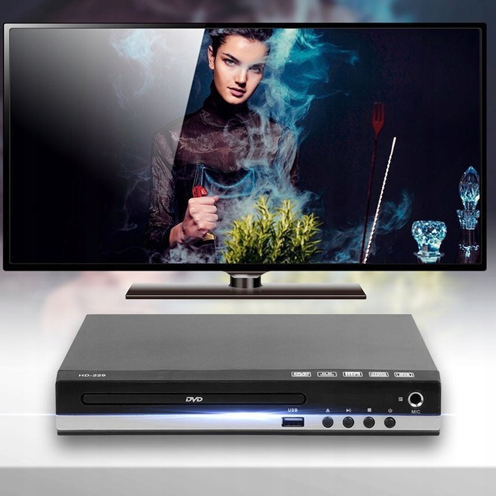 ODTWARZACZ DVD DO TELEWIZORA, MINI ODTWARZACZ DVD, WSZYSTKIE REGIONY