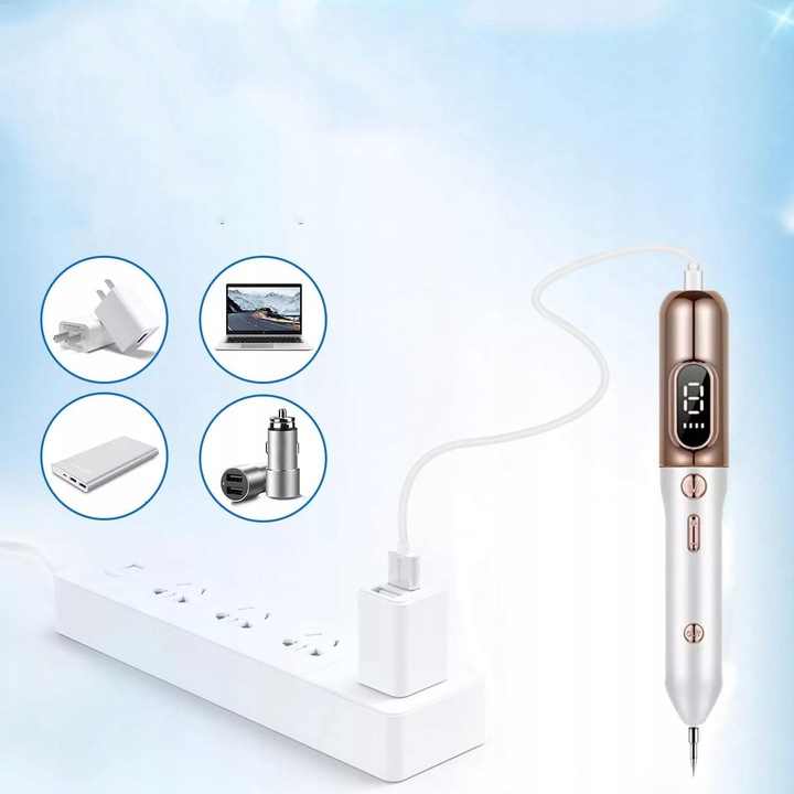 PIÓRO DO LASER USUWANIA ZNAMION PLAZMOWE DO USUWANIA BRODAWEK PIEPRZYK