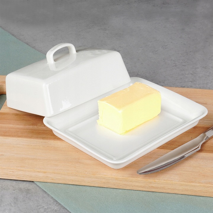 Maselniczka CERAMICZNA pojemnik kuchenny do przechowywania masła na