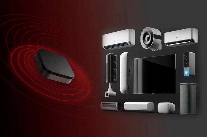 AQARA HUB M3 Centralka 360° Thread Zigbee Wi-Fi Bluetooth głośnik 95dB