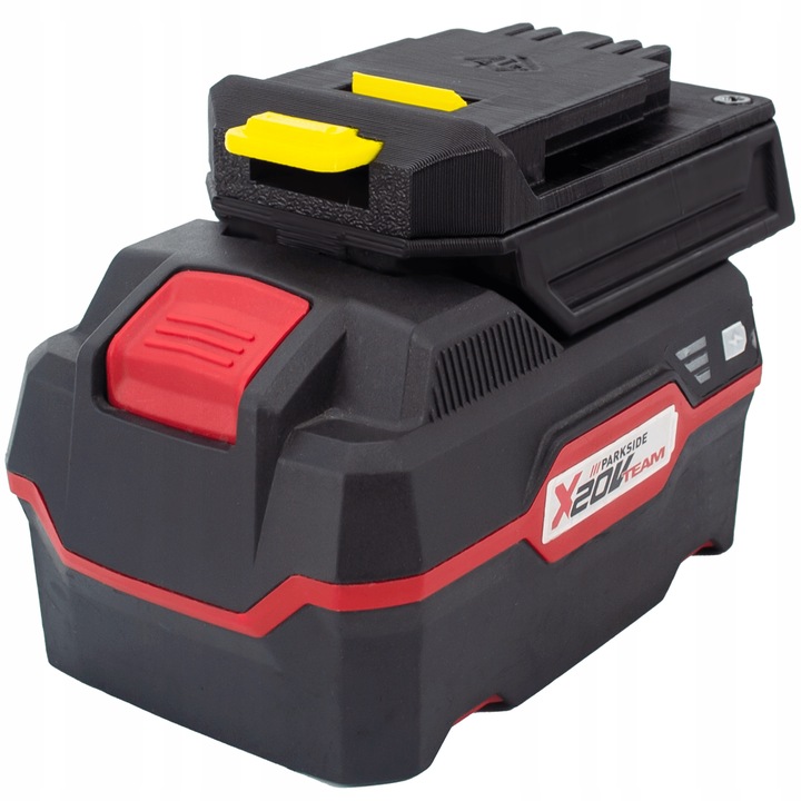 ADAPTER PRZEJŚCIÓWKA Z BATERI PARKSIDE X20V NA NARZĘDZIA DEWALT XR 18V