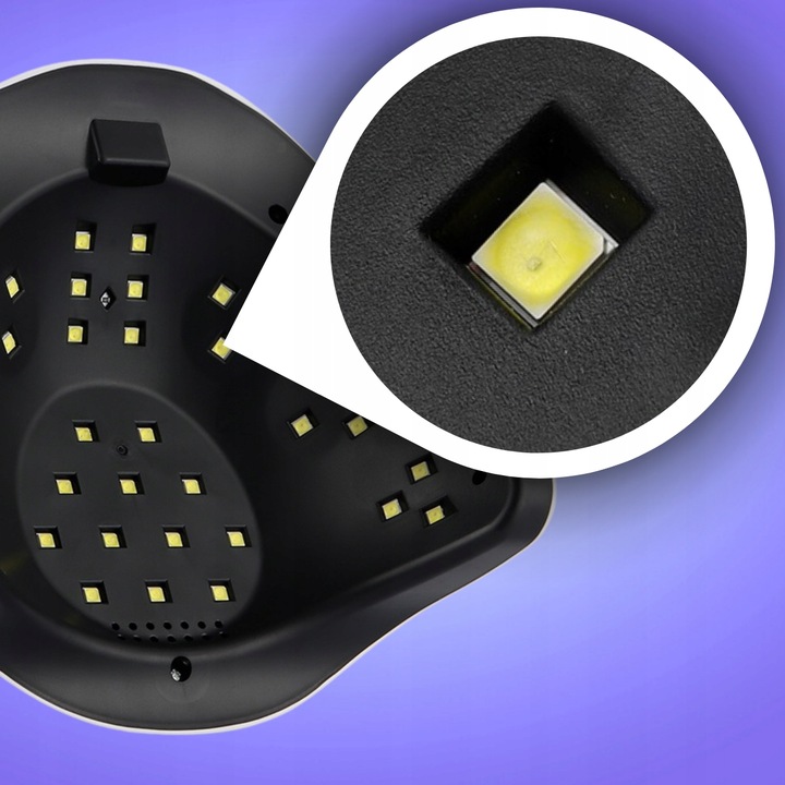 LAMPA DO PAZNOKCI UV LED 256W DO HYBRYD ŻELI MOCNA HYBRYDY SUN C4 PLUS