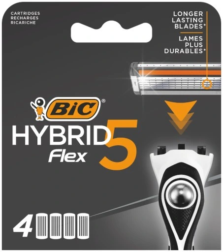 BIC Hybrid 5 Flex Maszynka do Golenia + 6 wkładów