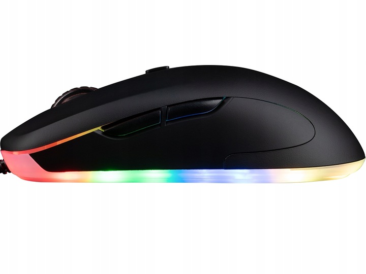BEZKLIKOWA I CICHA MYSZKA GAMINGOWA USB RGB MODECOM VOLCANO ASSASSIN SILENT