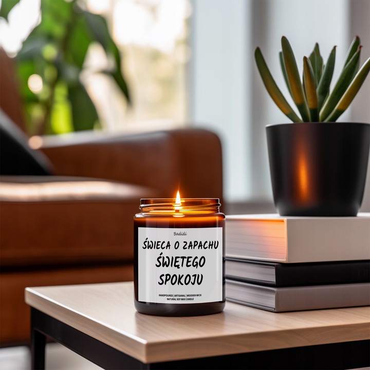 ŚWIECA ŚWIECZKA PREZENT DLA MAMY TATY PRZYJACIÓŁKI KOLEŻANKI, 40H