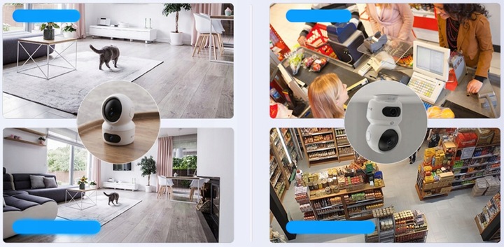 Kamera obrotowa EZVIZ H7c Dual 2K+ 2x 4Mpx AutoTracking Detekcja Aplikacja